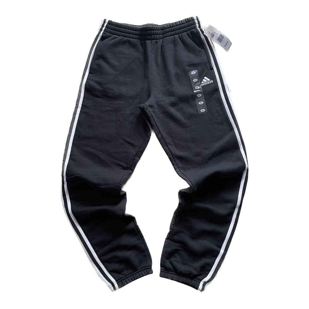 NWT Adidas Kids Black Track Pants